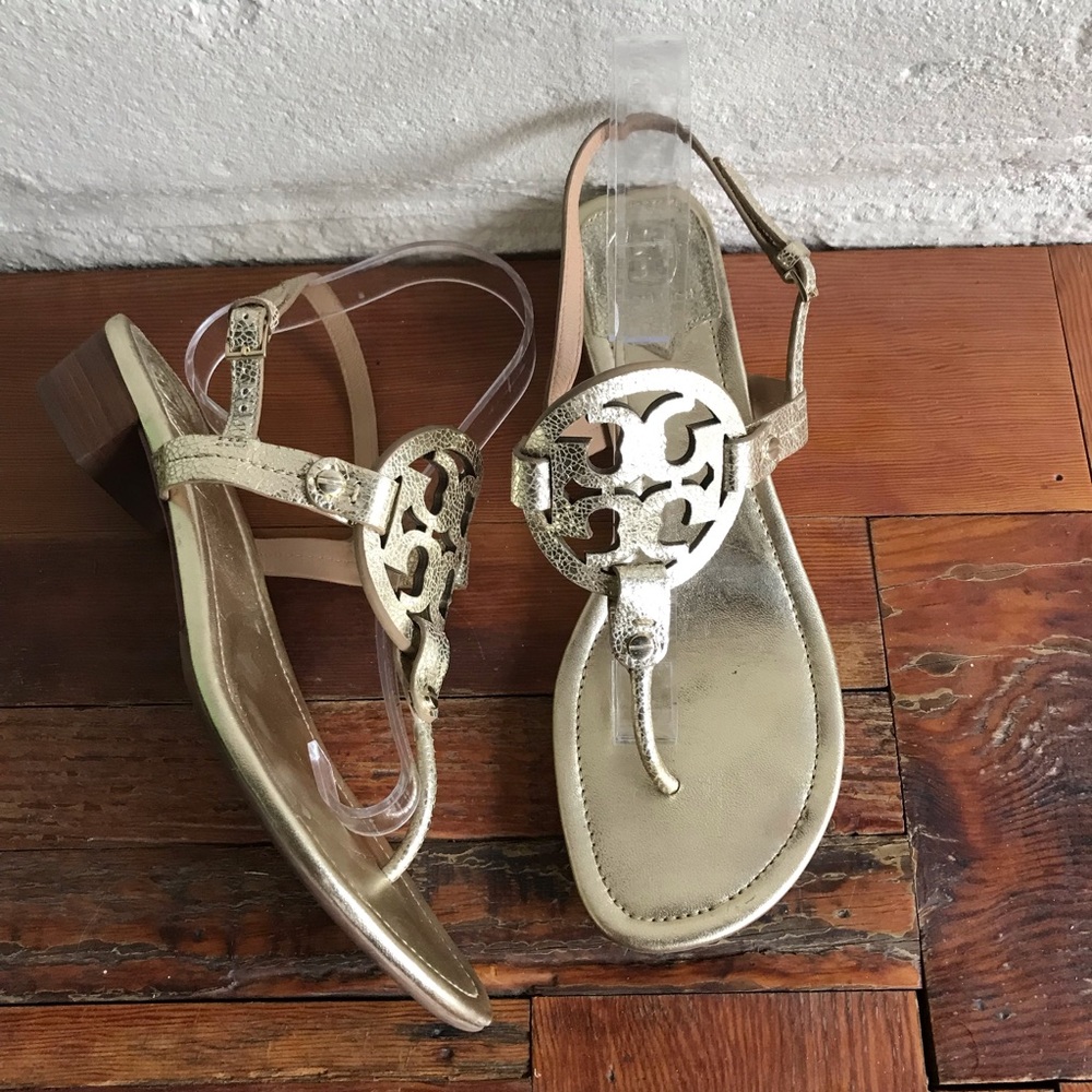 Tory Burch Gold Sandals